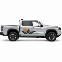 Agave Solstice Desert Sun Seiten Tür Vinyl Aufkleber Sticker für Nissan Frontier_2