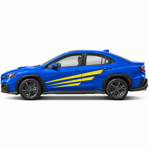 Stage Blades Rally Streifen Seiten Vinyl Aufkleber Sticker für Subaru WRX 2022