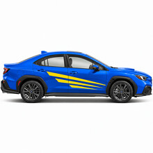 Stage Blades Rally Streifen Seiten Vinyl Aufkleber Sticker für Subaru WRX 2022_2