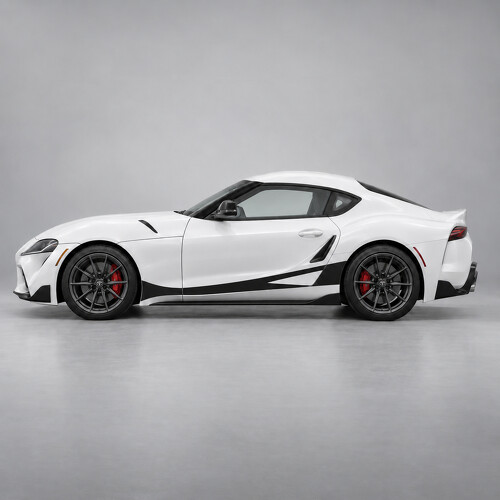 Offener Sweep-Seiten-Vinylaufkleber für Toyota Supra 2020-2026_1