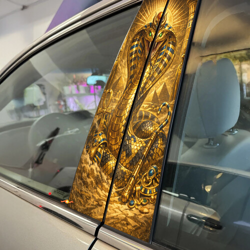 King Cobra Türpfosten Vinyl Aufkleber Sticker