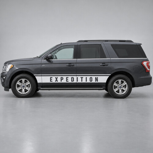 Breite Seitenvinyl-Aufkleber für Ford Expedition 2018_1