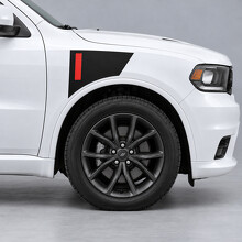 Arch Crown Kotflügel vorne Vinyl-Aufkleber für Dodge Durango_2