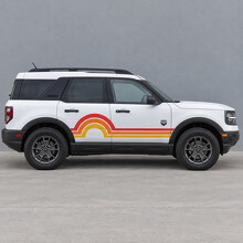 Sunset Disc Big Bend Seiten-Vinylaufkleber für Ford Bronco Sport 2024_2