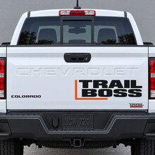 Offset Trail Boss Heckklappen-Vinylaufkleber für Chevrolet Colorado 2023_2
