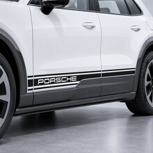Markierte Streifen Schweller Vinylaufkleber für Porsche Cayenne Electric_2