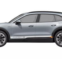 Markierte Streifen Schweller Vinylaufkleber für Porsche Cayenne Electric_4