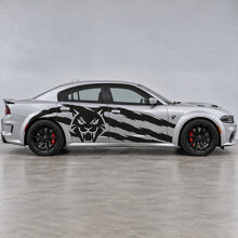 Frontkat-Rostweiser Widebody Seiten-Vinylaufkleber für Dodge Charger 2023_2