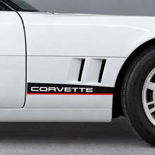 Gill Unterstrich Kotflügel Vinylaufkleber für Chevrolet Corvette C4 1984_2