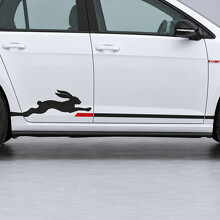Rabbit Leap Seiten Vinyl Aufkleber für Volkswagen Golf GTI 2019_2