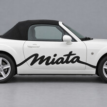 Open Script Seiten Vinyl-Aufkleber für Mazda MX-5 Miata 2006_2