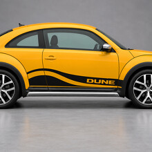 Dünen-Sand-Kanal Seiten Vinyl-Aufkleber für Volkswagen Käfer 2016_2