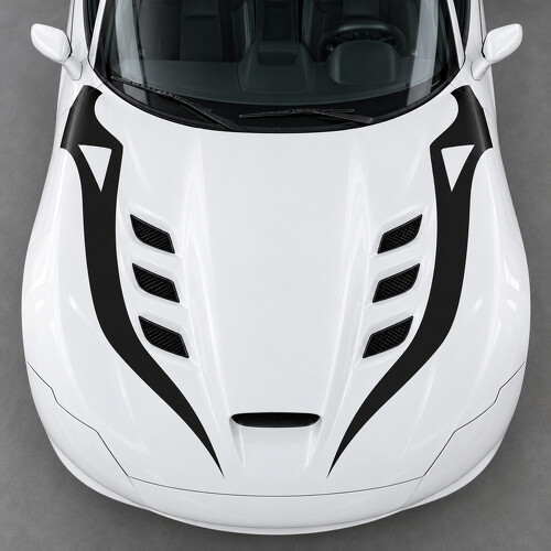 Open Fang ACR Motorhauben-Vinylaufkleber für Dodge Viper 2016_1