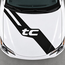Open Letter Motorhauben-Sash Vinyl-Aufkleber für Scion tC 2014-2016 Facelift_2