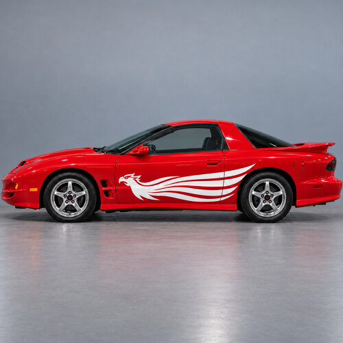 Phoenix Flight Seiten Vinyl-Aufkleber für Pontiac Firebird 2002