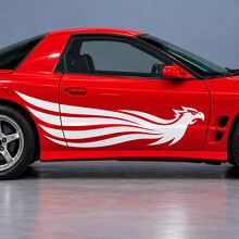 Phoenix Flight Seiten Vinyl-Aufkleber für Pontiac Firebird 2002_2