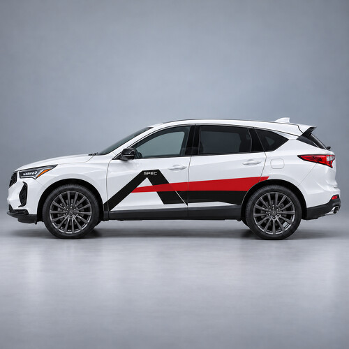 A-Spec Advance Apex A Seiten-Vinylaufkleber für Acura RDX 2022_1