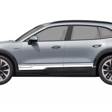 Sportliche Streifen Schweller Vinyl-Aufkleber für Porsche Cayenne Electric_2