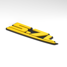 5,7L Hubraum 3D Acryl Emblem_2