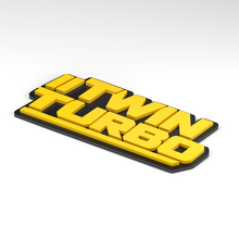 Twin Turbo Twin Slash 3D Acryl Emblem_2
