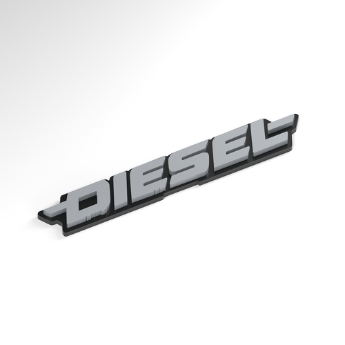 Diesel Drehmoment 3D Acryl-Emblem