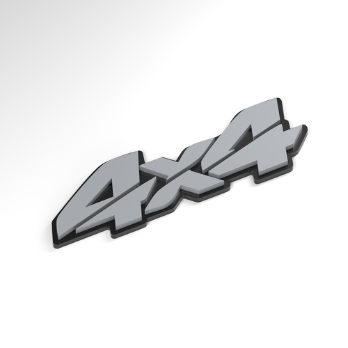 4x4 Interlock 3D Acryl-Emblem_1