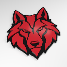 Wolf Ice Fang 3D Acryl Emblem_3