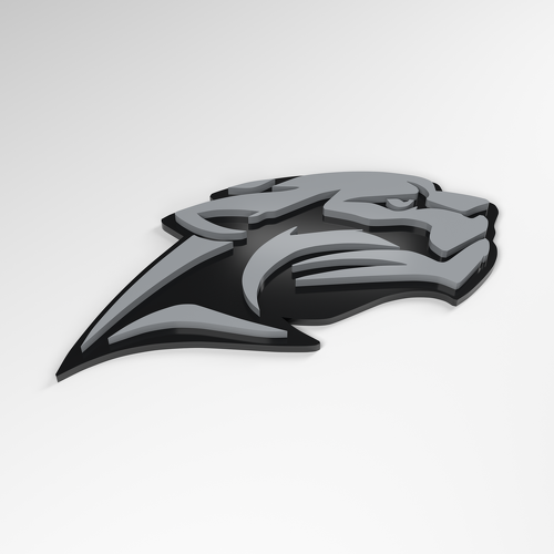 Panther Low Prowl 3D Acryl-Abzeichen_1