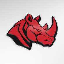 Rhino Forward Force 3D Acryl-Emblem_3