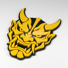 Hannya Street Maske 3D Acryl-Anhänger_2