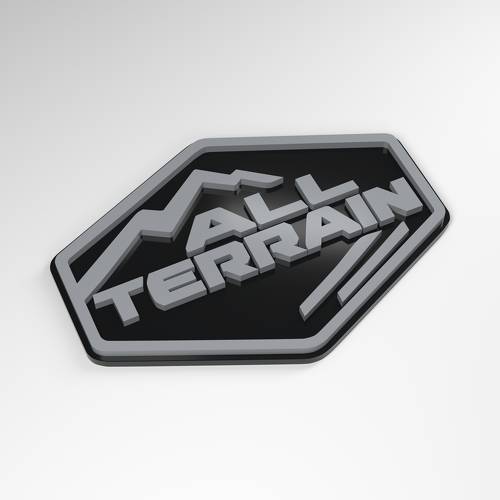 All Terrain Kontur 3D Acryl-Emblem_1