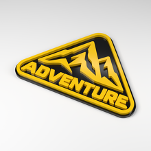 Adventure Peak 3D Acryl-Emblem_2