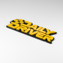 Daily Driver Checker 3D Acrylemblem_2