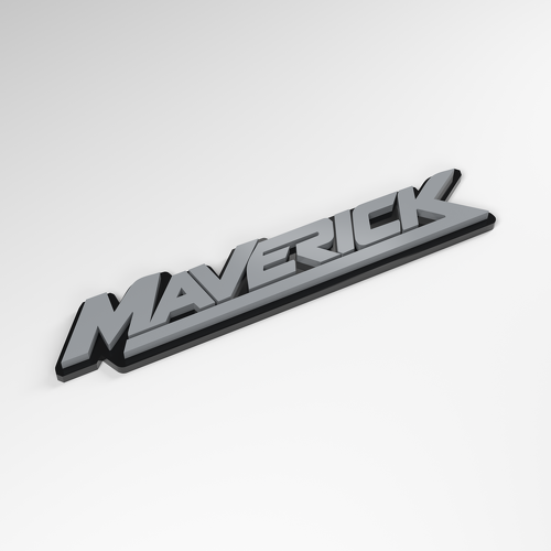 Individuelles Namensschild Signatur 3D Acryl Emblem_1