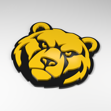 Grizzly Bear 3D Acryl Autoaufkleber_2