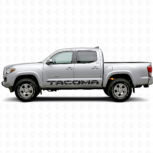 Tacoma Schriftzug Seiten Vinyl-Aufkleber Set für Toyota Tacoma 2014-2016