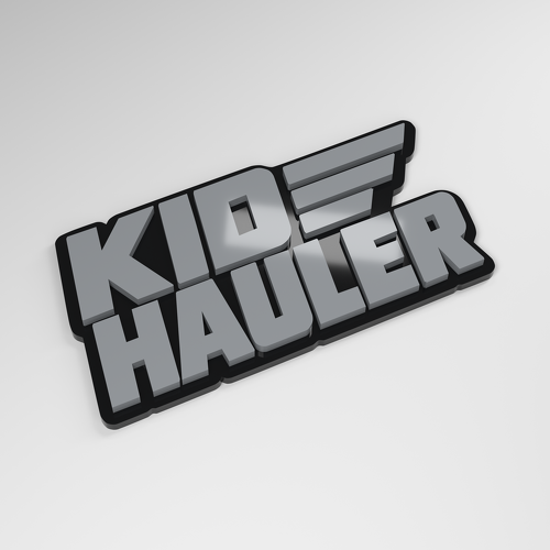 Kindermitfahrer 3D Acryl Autoemblem_1