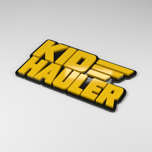 Kindermitfahrer 3D Acryl Autoemblem_2