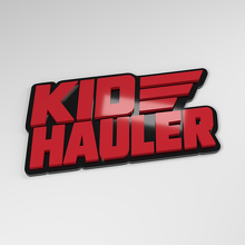 Kindermitfahrer 3D Acryl Autoemblem_3