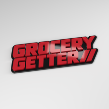 Grocery Getter 3D Acryl Autoemblem_3
