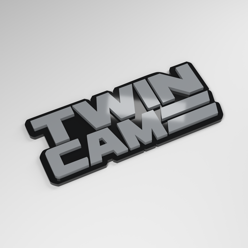 Twin Cam 3D Acryl-Autoemblem_1