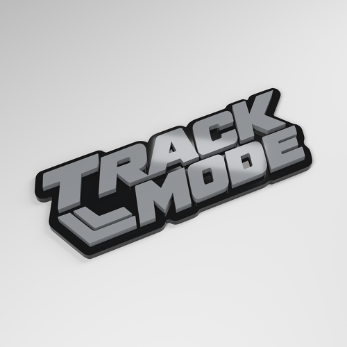 Track-Modus 3D Acryl Auto-Emblem