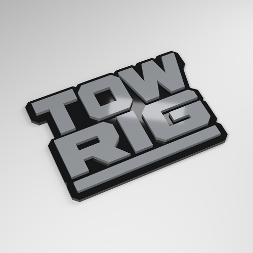 Tow Rig 3D Acryl Autoabzeichen_1