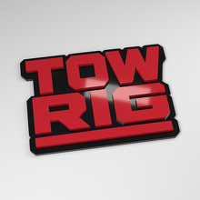 Tow Rig 3D Acryl Autoabzeichen_3