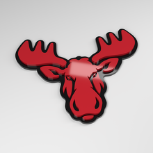 Moose 3D Acryl Autoemblem_3