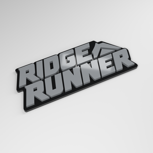 Ridge Runner 3D Acryl Autoemblem_1