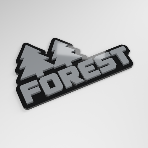 Forest 3D Acryl Autoemblem_1