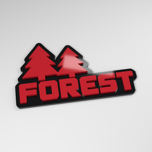 Forest 3D Acryl Autoemblem_3