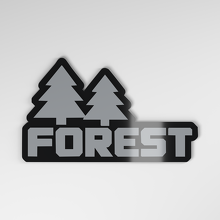 Forest 3D Acryl Autoemblem_4