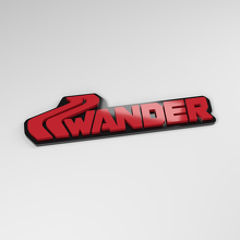 Wander 3D Acryl Auto Emblem_3